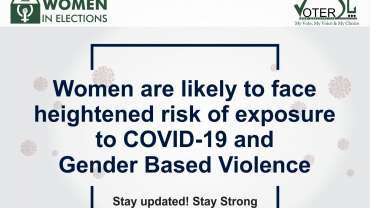 Women are likely to face a heightened risk of exposure to COVID-19 and Gender-Based Violence  Stay Connected! Stay Strong