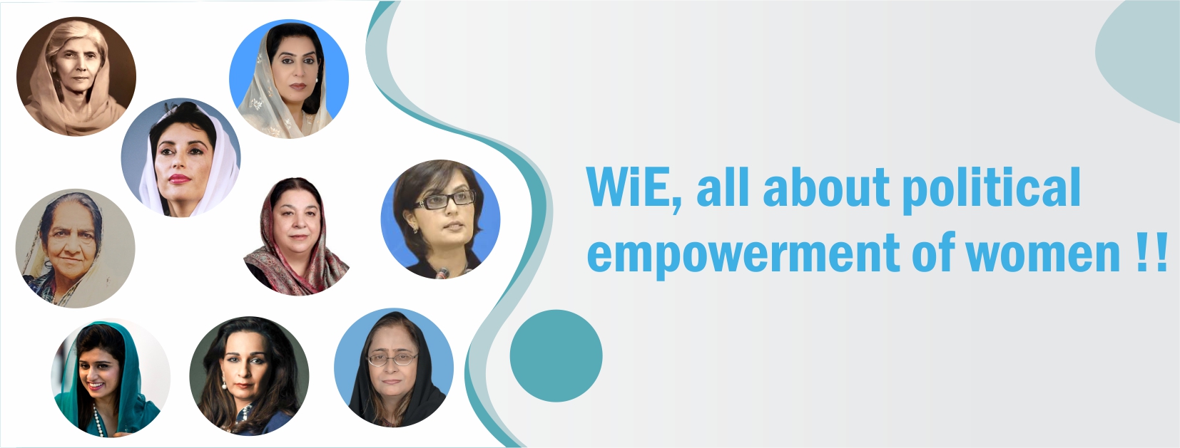 WiE is all about Political Empowerment of Women